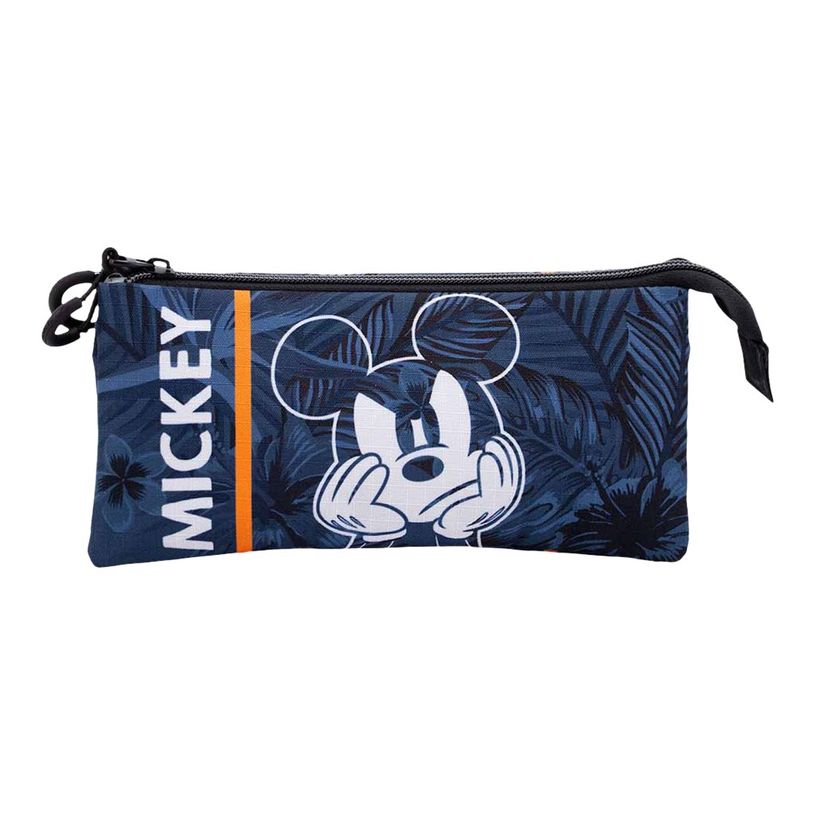 8445118023602-Mickey Mouse - Trousse 3 compartiments - bleu foncé - Karactermania-P_405114520_1-0