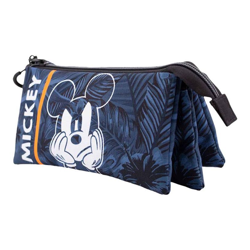 8445118023602-Mickey Mouse - Trousse 3 compartiments - bleu foncé - Karactermania-P_405114520_2-1