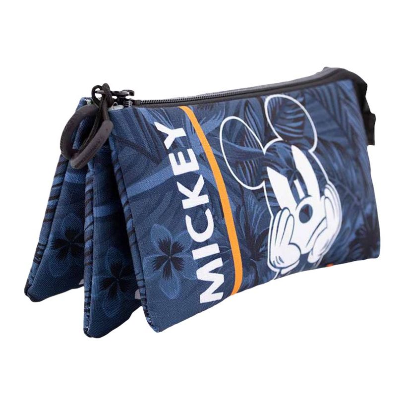 8445118023602-Mickey Mouse - Trousse 3 compartiments - bleu foncé - Karactermania-P_405114520_3-2