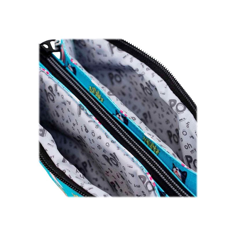 8445118025040-Oh My Pop! Angry Cat - Trousse 3 compartiments - turquoise - Karactermania-P_405114529_5-4