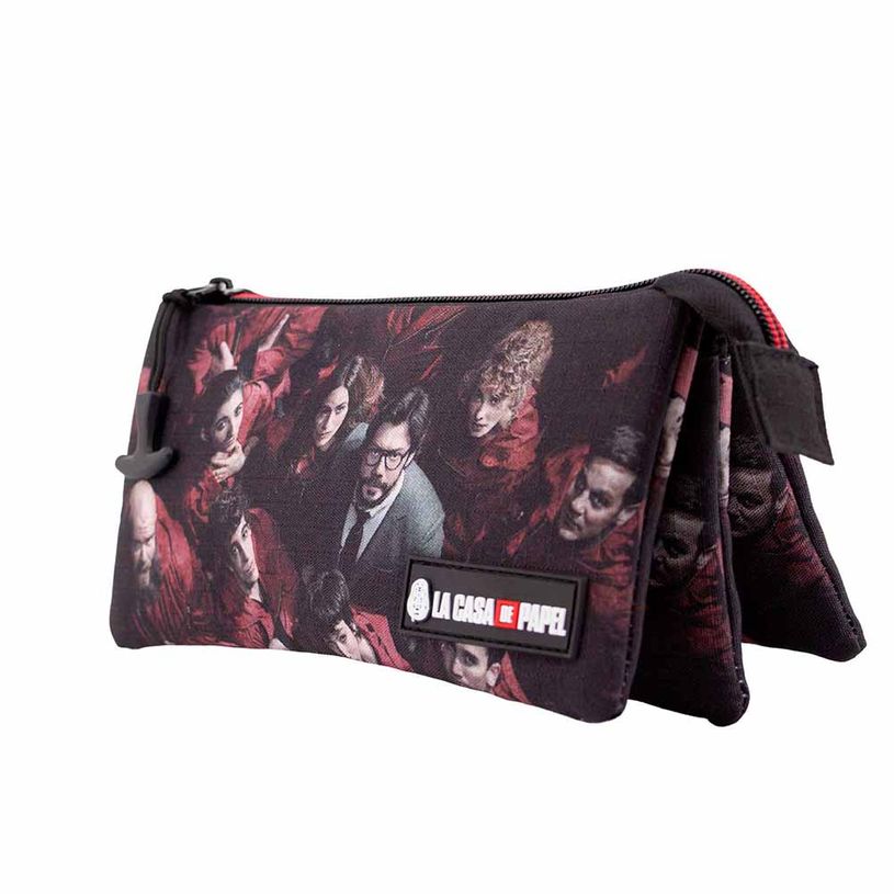 8445118024425-La Casa de Papel - Trousse 3 compartiments - multicolore - Karactermania-P_405114562_2-1