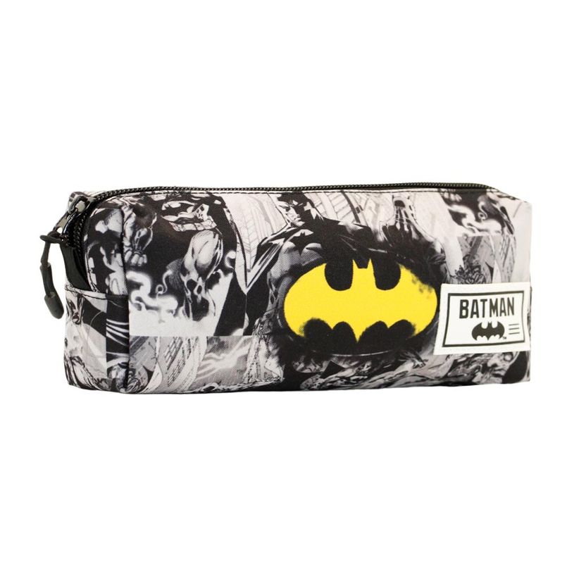 8445118024142-Batman - Trousse carrée 1 compartiment - gris - Karactermania-P_405114563_1-0