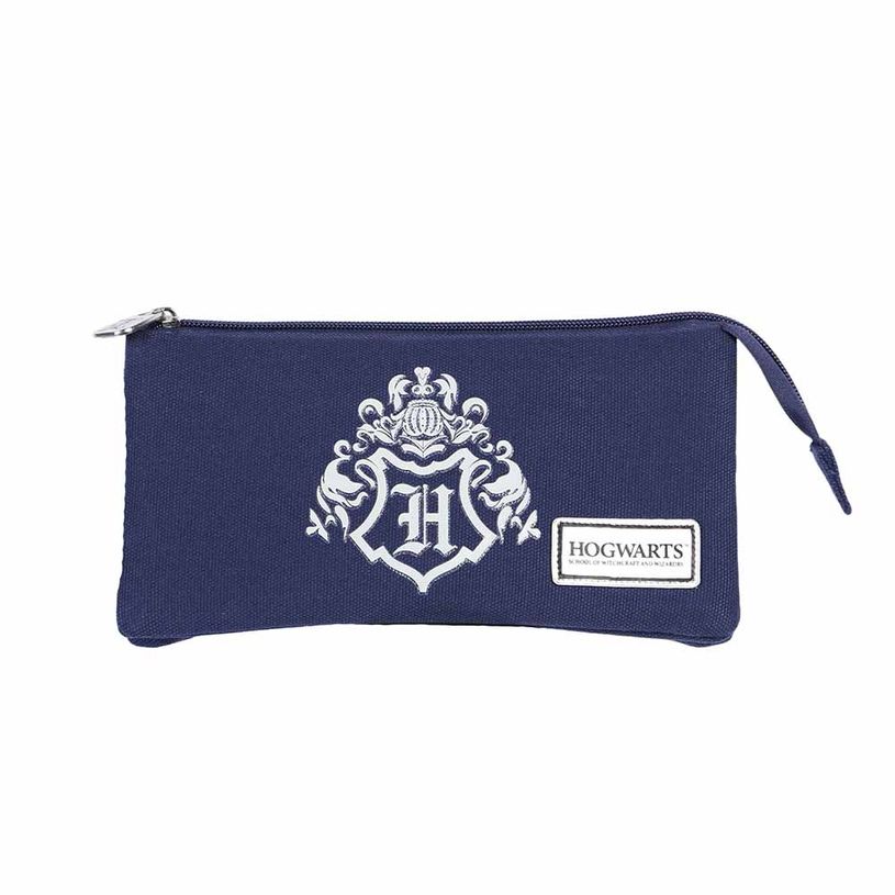 8445118027198-Harry Potter Academy - Trousse 3 compartiments - bleu foncé - Karactermania-P_405114564_1-0