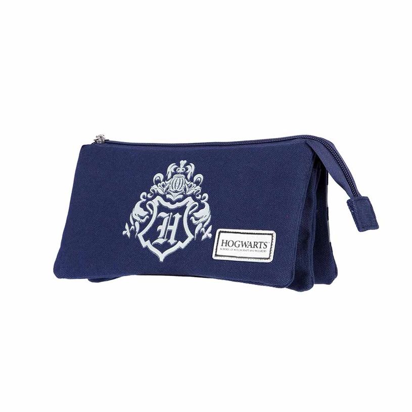 8445118027198-Harry Potter Academy - Trousse 3 compartiments - bleu foncé - Karactermania-P_405114564_2-1