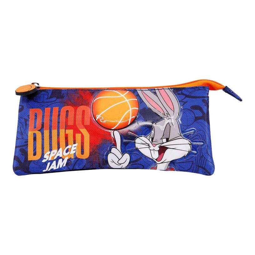 8445118026894-Space jam 2: a new legacy Bugs - Trousse 3 compartiments - bleu foncé - Karactermania-P_405114565_1-0