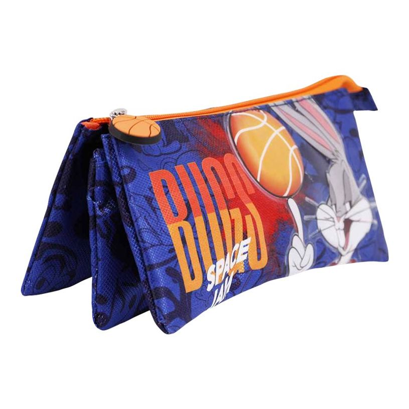 8445118026894-Space jam 2: a new legacy Bugs - Trousse 3 compartiments - bleu foncé - Karactermania-P_405114565_2-1