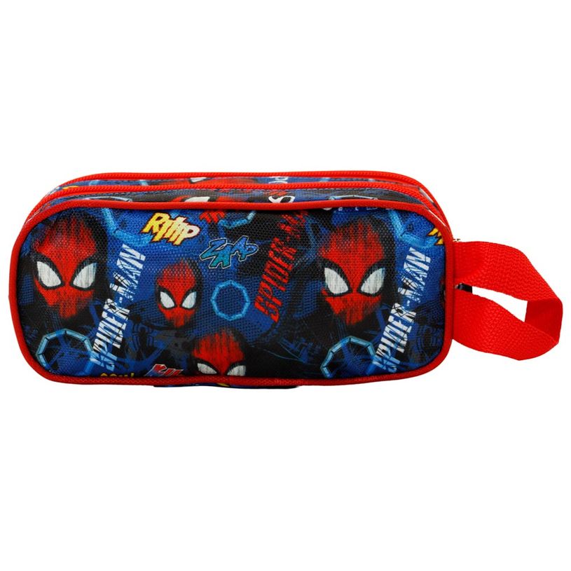 8445118021219-Spiderman - Trousse 3D - 2 compartiments - rouge - Karactermania-P_405114567_2-1