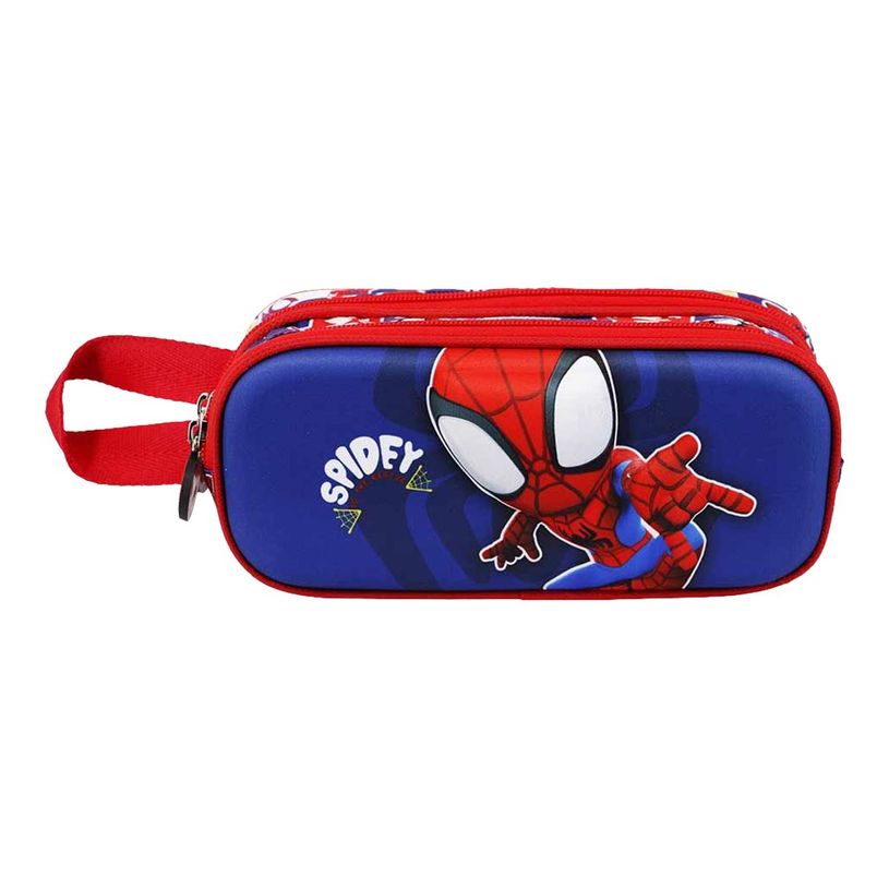 8445118026603-Spiderman - Trousse 3D - 2 compartiments - bleu foncé - Karactermania-P_405114569_1-0