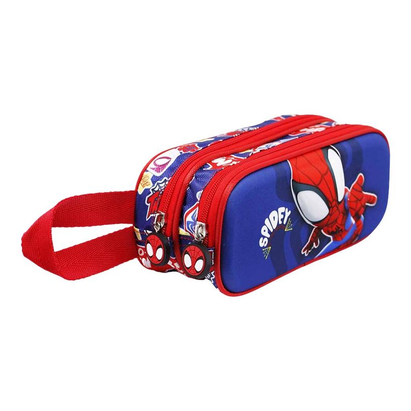 8445118026603-Spiderman - Trousse 3D - 2 compartiments - bleu foncé - Karactermania-P_405114569_2-1