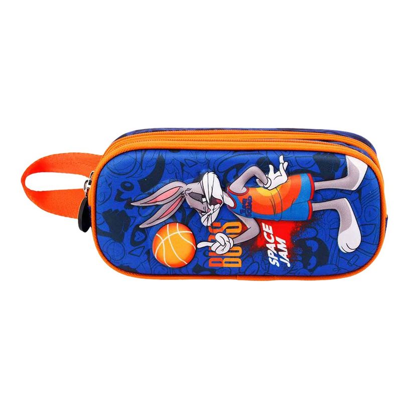 8445118026863-Space jam 2: a new legacy Bugs - Trousse 3D - 2 compartiments - bleu foncé - Karactermani-P_405114572_1-0