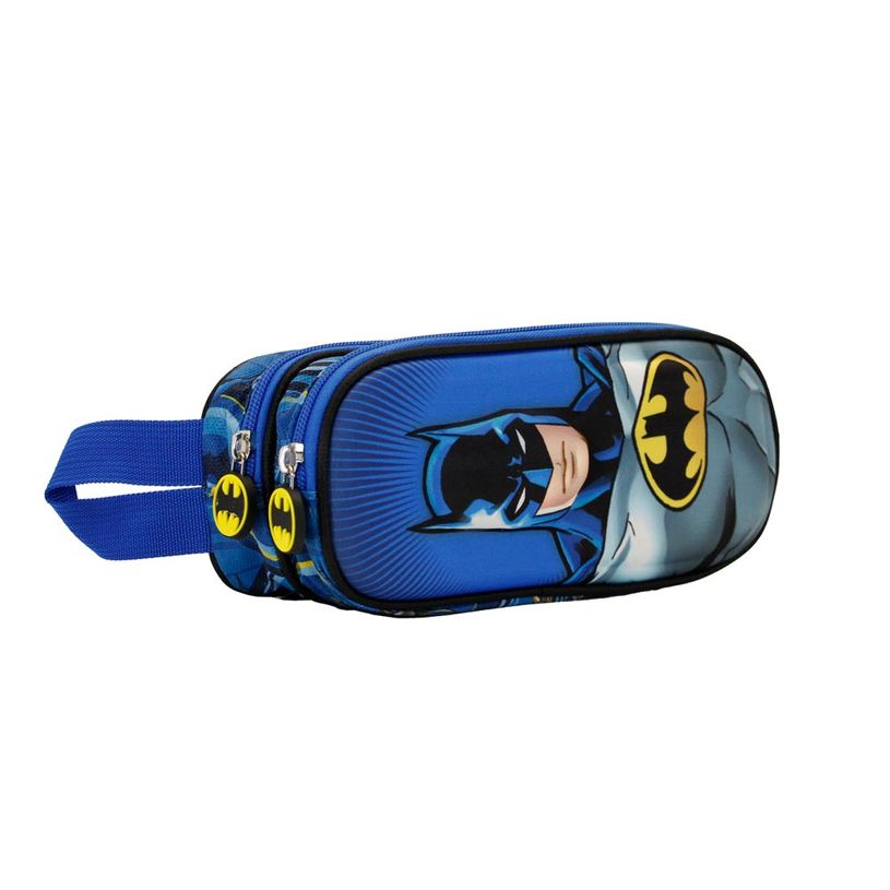 8445118021363-Batman Soldier - Trousse 3D - 2 compartiments - bleu - Karactermania-P_405114574_1-0