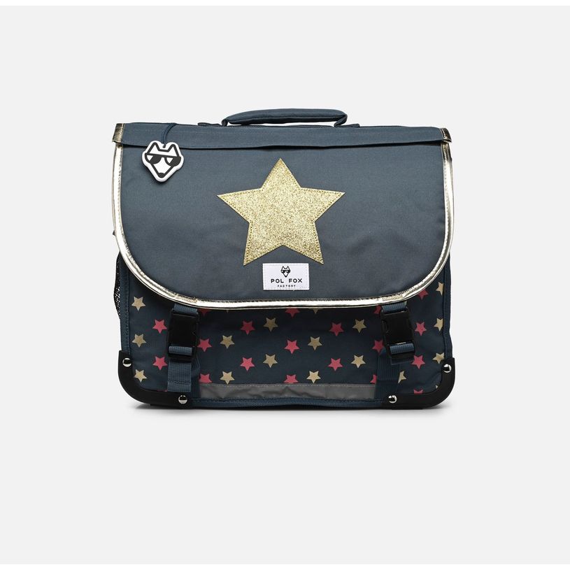 3663842006974-Cartable Wonder Fox Glitter 38 cm - 2 compartiments - rabat réversible - Pol Fox-P_405114599_2-1
