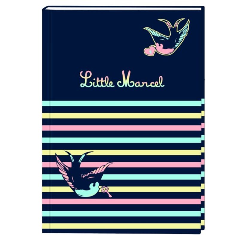 3664447124476-Cahier de textes Little Marcel - 15,5 x 21,7 cm - 2 décors disponibles - Oberthur-P_405114655_2-1