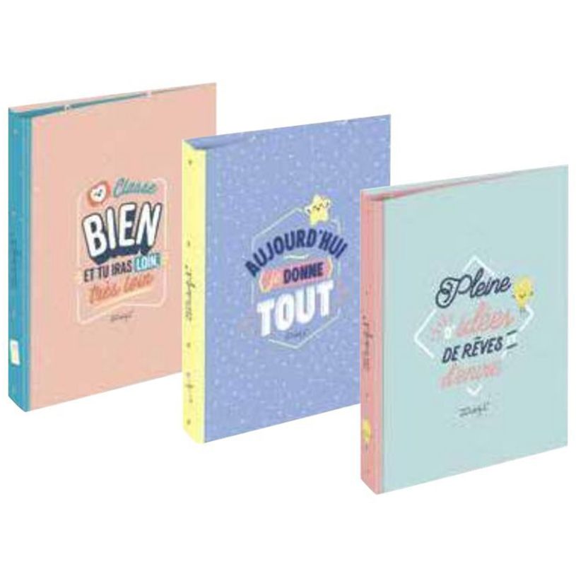 3664447124735-Mr. Wonderful - classeur à anneaux - pour A4 - disponible en différents coloris-P_405114658_1-0