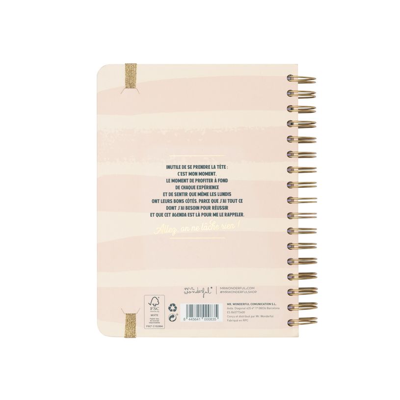 8445641000835-Agenda à spirale Mr Wonderful - 1 jour par page - 17 x 22 cm - Oberthur-P_405114667_16-2
