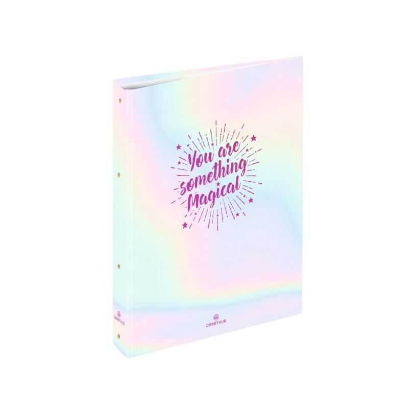 3664447115160-Classeur à anneaux Moon - Dos 40 cm - A4 - 2 décors disponibles - Oberthur-P_405114706_2-1