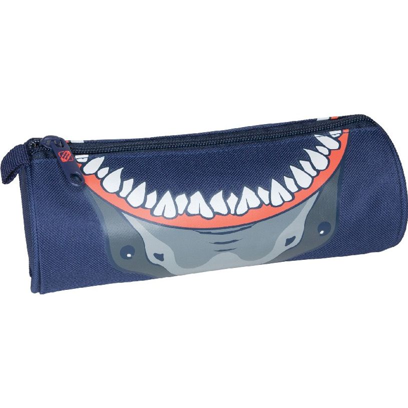 3664447122557-Trousse ronde Freegun - 1 compartiment - bleu marine - Oberthur-P_405114715_1-0