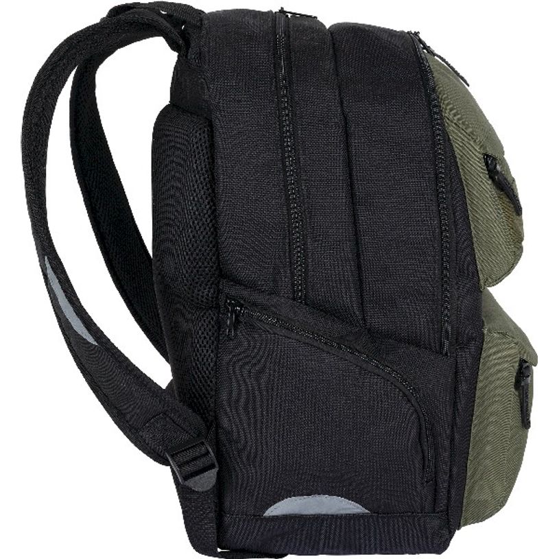 0404051147224-Sac à dos Kaporal Boy - 2 compartiments - noir et kaki - Oberthur-P_405114722_5-4