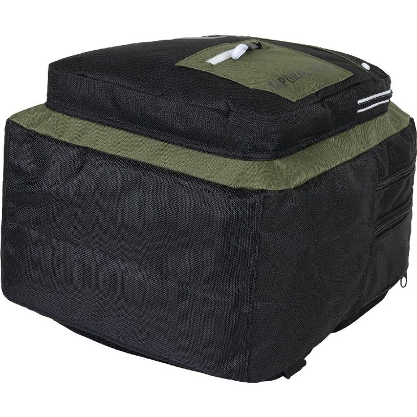 3664447122472-Sac à dos Kaporal - 3 compartiments - noir et kaki - Oberthur-P_405114725_3-2