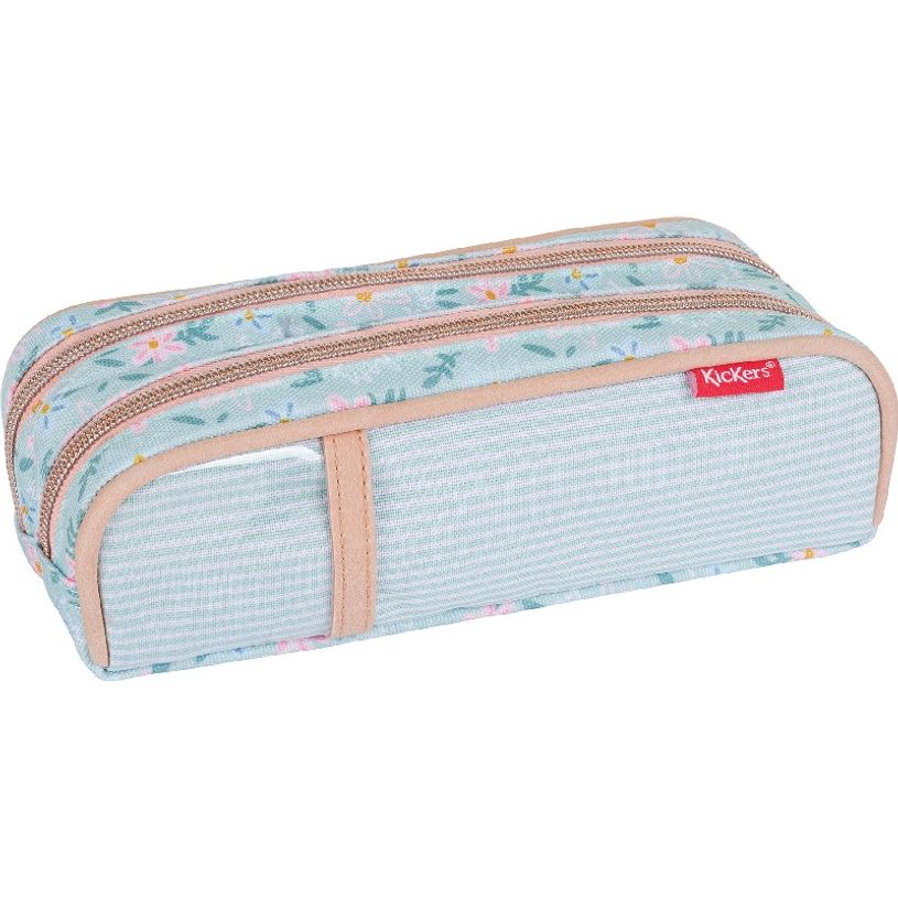 3664447122113-Trousse rectangulaire Kickers Premium Girl - 2 compartiments - Oberthur-P_405114739_2-1