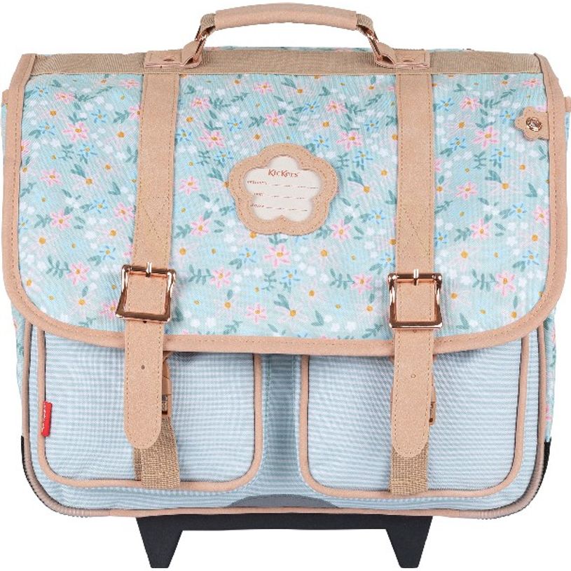 3664447122144-Cartable à roulettes Kickers Premium Girl 38 cm - 2 compartiments - Oberthur-P_405114742_4-3