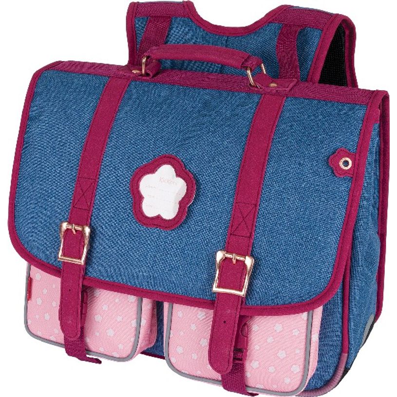 3664447122199-Cartable Kickers Girl 38 cm - 2 compartiments - Oberthur-P_405114747_1-0