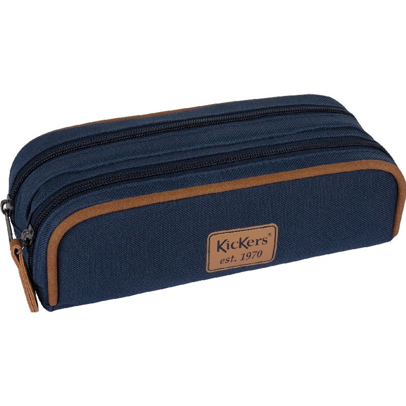 3664447122243-Trousse rectangulaire Kickers Boy - 2 compartiments - 2 modèles disponibles - Oberthur-P_405114749_3-2