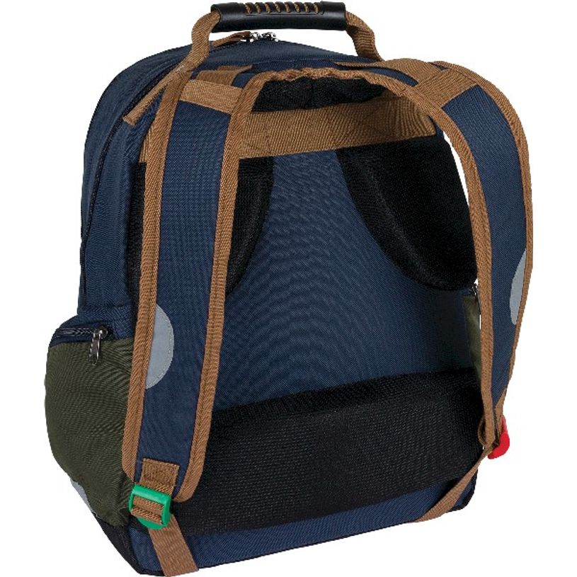 3664447124247-Sac à dos Kickers Boy - 2 compartiments - marine et kaki - Oberthur-P_405114752_2-1