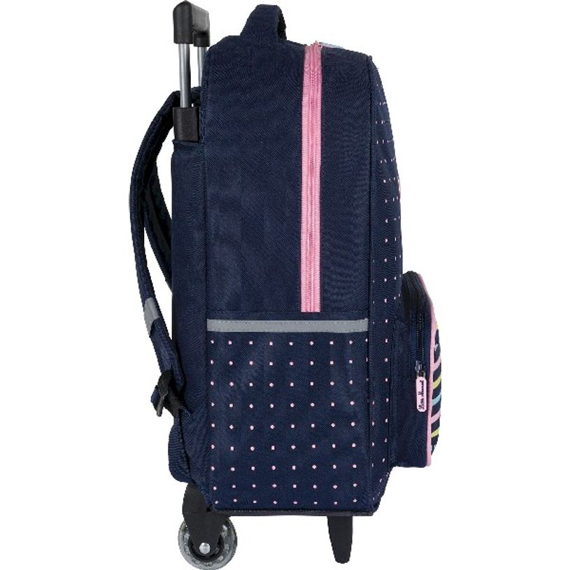 3664447121949-Sac à dos à roulettes Little Marcel - 1 compartiment - Oberthur-P_405114757_6-5