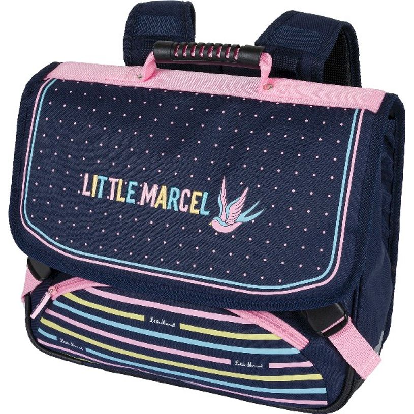 3664447121970-Cartable Little Marcel 38 cm - 2 compartiments - Oberthur-P_405114759_1-0