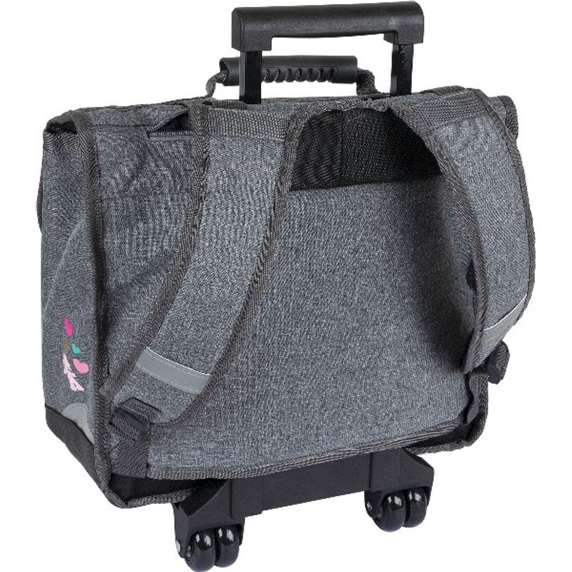 3664447121833-Cartable à roulettes Lola Espeleta 38 cm - 2 compartiments - Oberthur-P_405114764_2-1