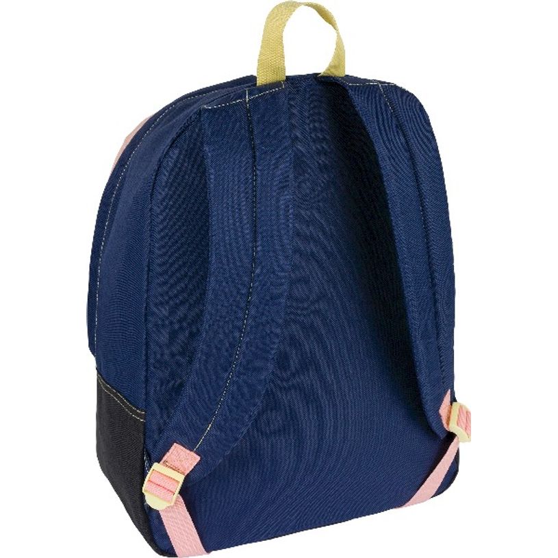 3664447122663-Sac à dos Mr Wonderful - 1 compartiment - marine et corail - Oberthur-P_405114778_2-1