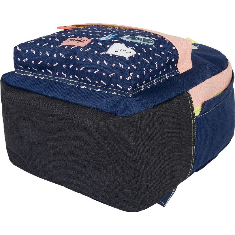 3664447122663-Sac à dos Mr Wonderful - 1 compartiment - marine et corail - Oberthur-P_405114778_3-2