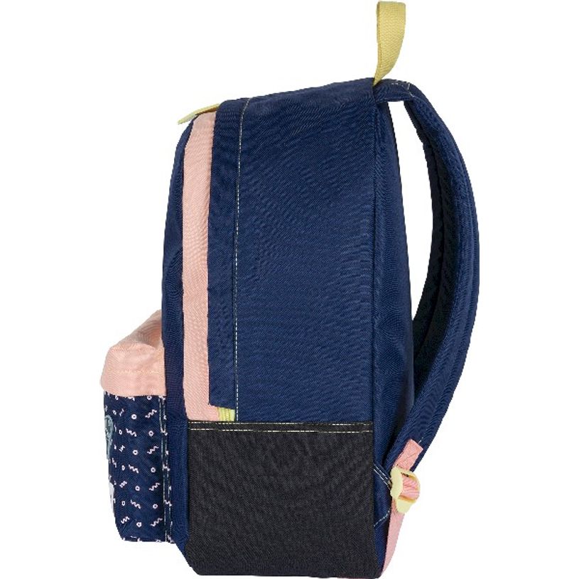 3664447122663-Sac à dos Mr Wonderful - 1 compartiment - marine et corail - Oberthur-P_405114778_4-3