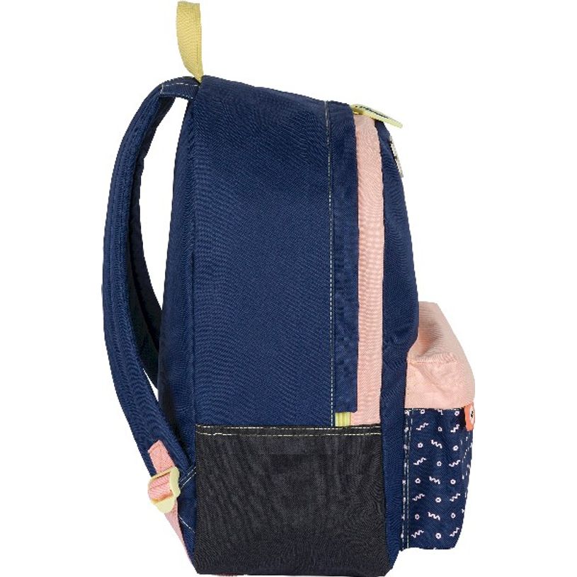 3664447122663-Sac à dos Mr Wonderful - 1 compartiment - marine et corail - Oberthur-P_405114778_5-4