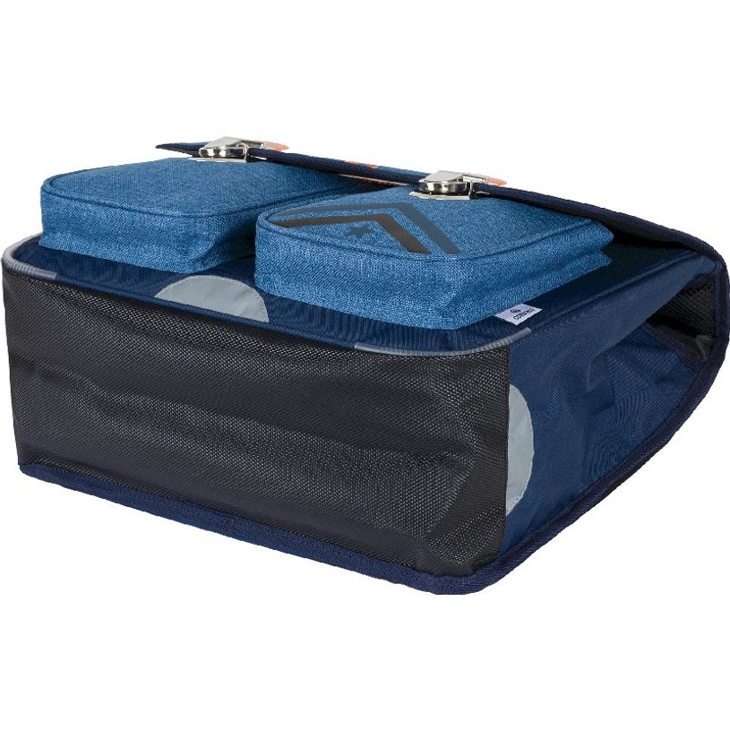 3664447121734-Cartable By Oberthur Boy Avions 38 cm - 2 compartiments - marine et bleu chiné - Oberthur-P_405114781_4-3