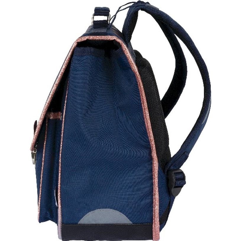3664447121772-Cartable By Oberthur Girl 38 cm - 2 compartiments - marine - Oberthur-P_405114784_4-3