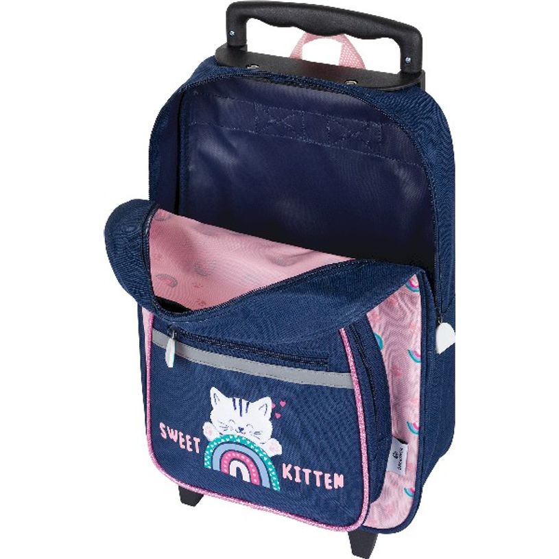 3664447121451-Sac maternelle à roulettes Chaton - 1 compartiment - Oberthur-P_405114789_7-6