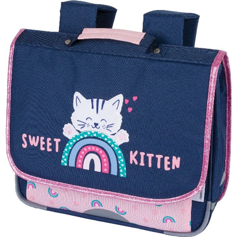 3664447121468-Cartable Chaton 35 cm - 1 compartiment - Oberthur-P_405114790_1-0