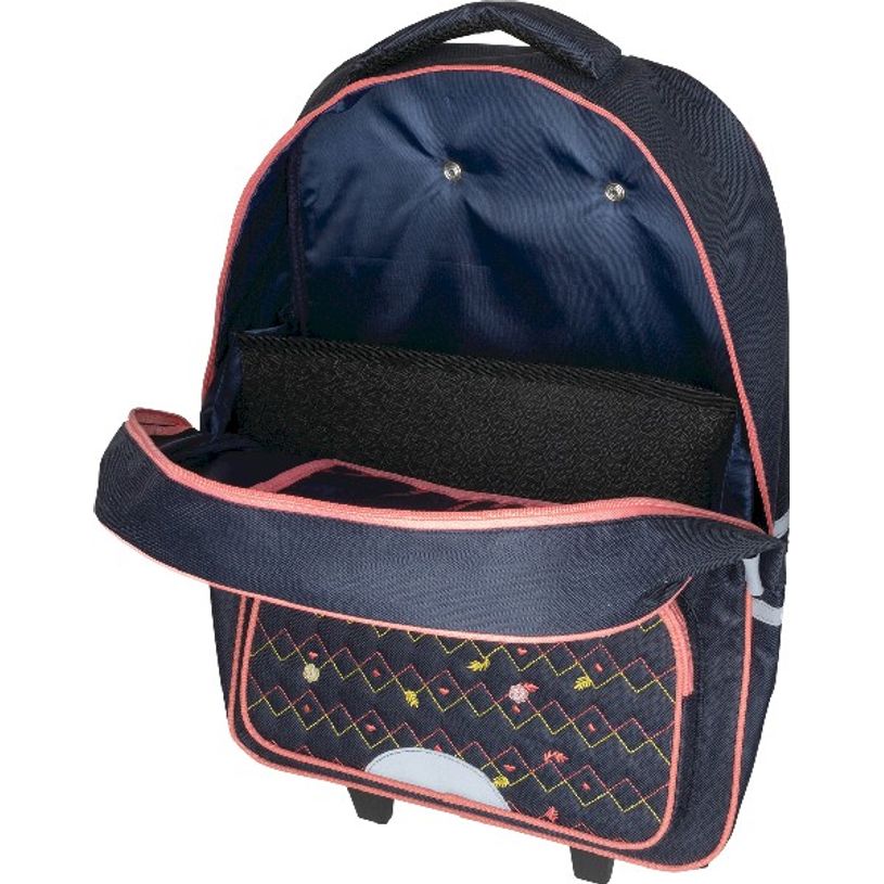 3664447121680-Sac à dos à roulettes Cheval - 1 compartiment - Oberthur-P_405114794_7-6