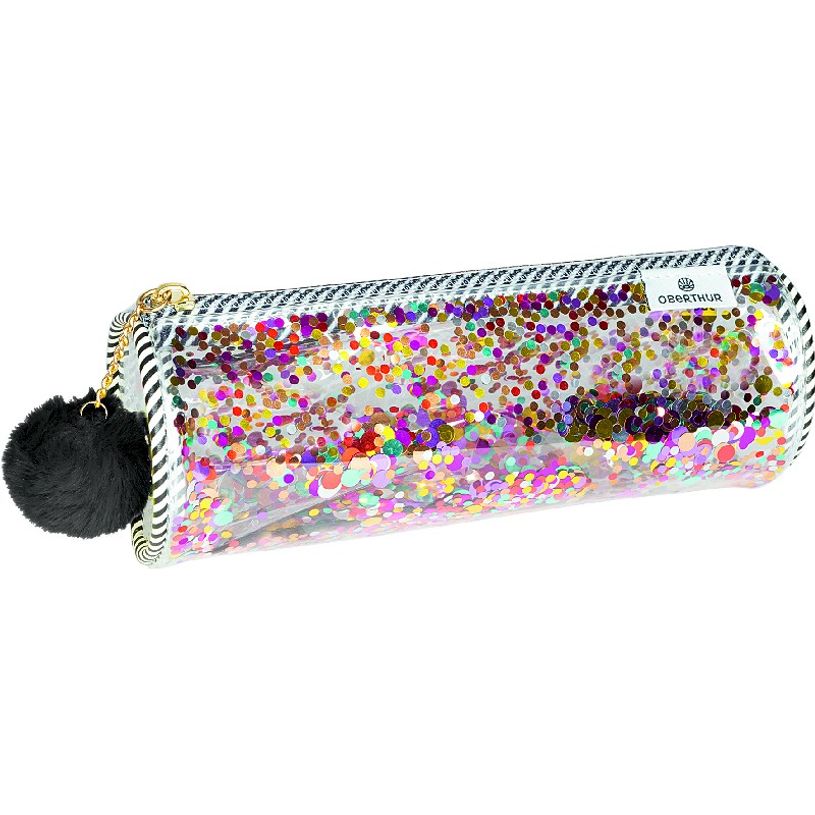 3664447124384-Trousse Colors Confettis - 1 compartiment - différents modèles disponibles - Oberthur-P_405114799_2-1