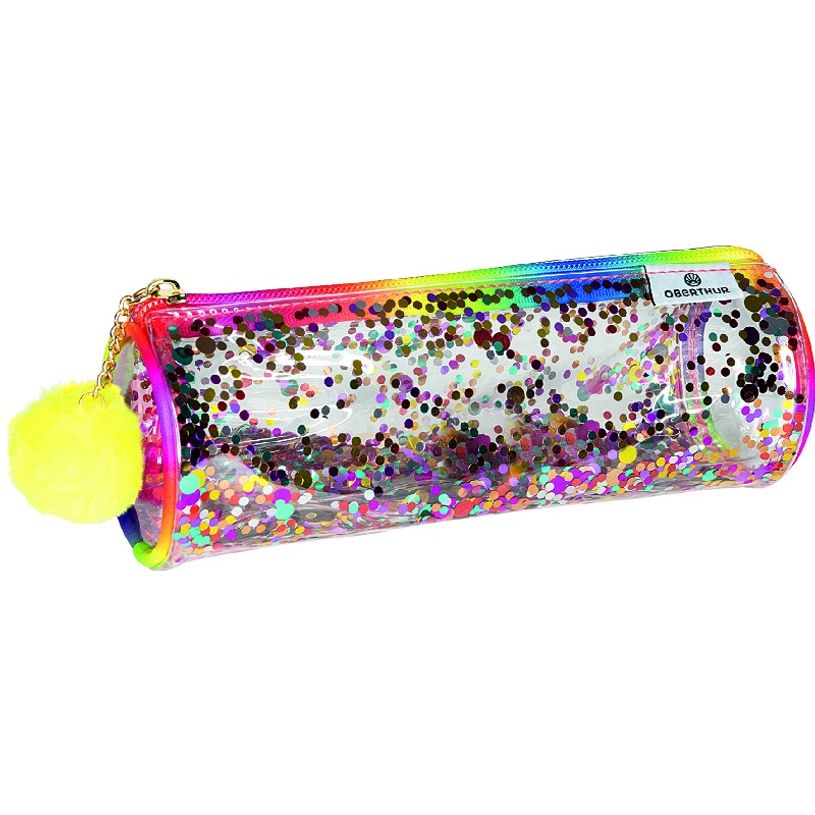3664447124384-Trousse Colors Confettis - 1 compartiment - différents modèles disponibles - Oberthur-P_405114799_4-3