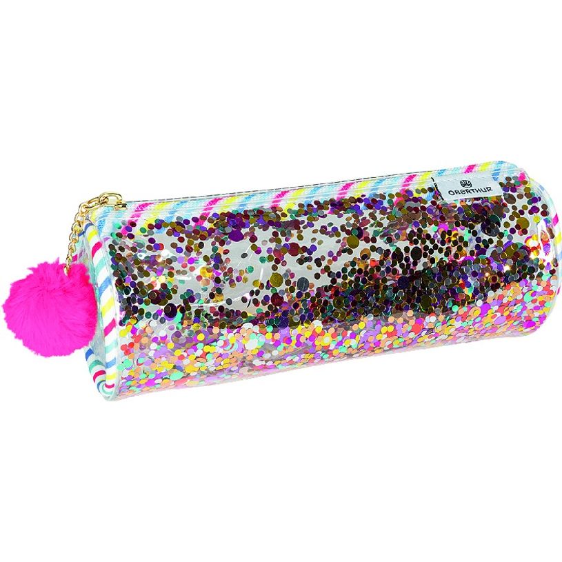 3664447124384-Trousse Colors Confettis - 1 compartiment - différents modèles disponibles - Oberthur-P_405114799_5-4