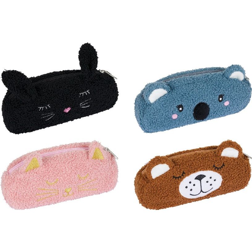 3664447124391-Trousse Colors Cute - 1 compartiment - différents modèles disponibles - Oberthur-P_405114801_1-0