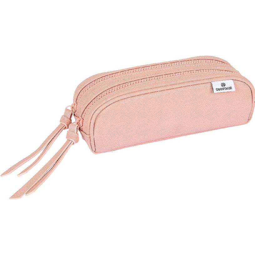 3664447124490-Trousse Colors Pastel - 2 compartiments - différents modèles disponibles - Oberthur-P_405114802_4-3