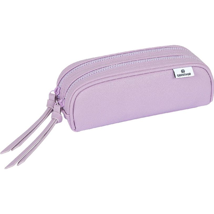 3664447124490-Trousse Colors Pastel - 2 compartiments - différents modèles disponibles - Oberthur-P_405114802_5-4
