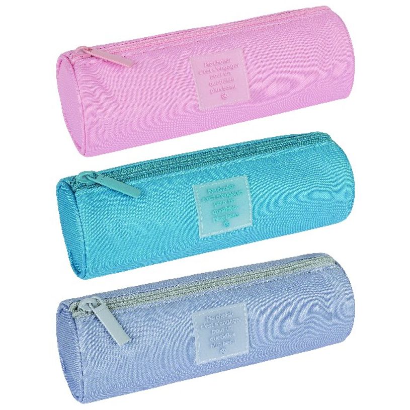 3664447124438-Trousse Colors Recycle - 1 compartiment - différents modèles disponibles - Oberthur-P_405114808_1-0