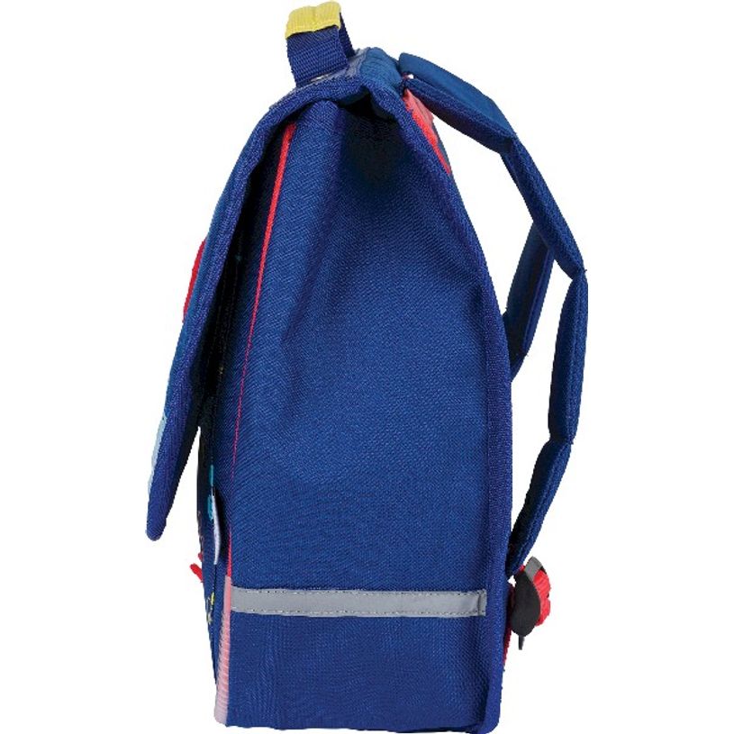 3664447122359-Cartable Dino 35 cm - 1 compartiment - marine - Oberthur-P_405114817_4-3