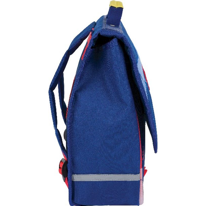 3664447122359-Cartable Dino 35 cm - 1 compartiment - marine - Oberthur-P_405114817_5-4