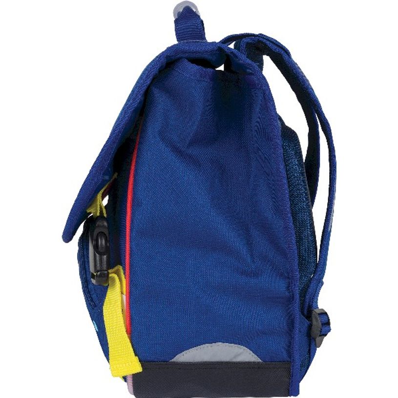 3664447122366-Cartable Dino 38 cm - 2 compartiments - marine - Oberthur-P_405114818_4-3